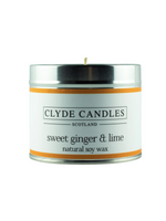 Sweet Ginger and Lime Scottish Candle