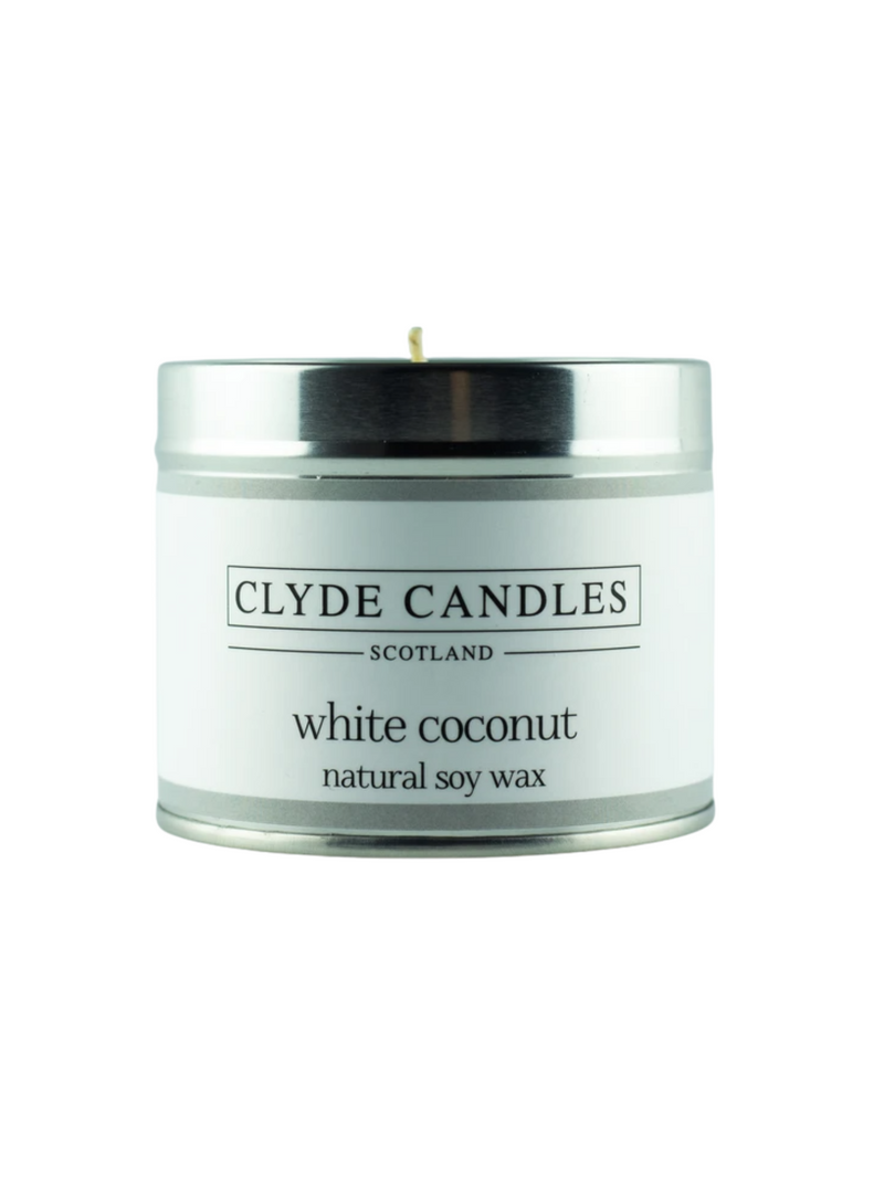 White Coconut Scottish Candle